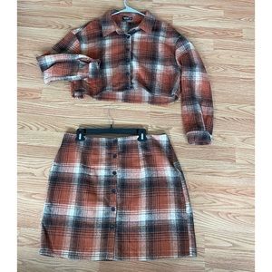 SHEIN - Cropped Skirt Set 14